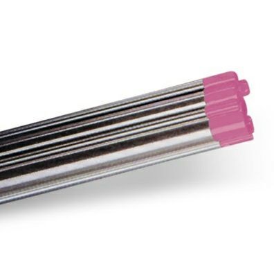 Wolfram-Elektroden W+Oxide (pink) Länge 175mm 2.4mm eins. 28° angespitzt
