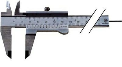 Schieblehre 150mm mit Feststellschraube