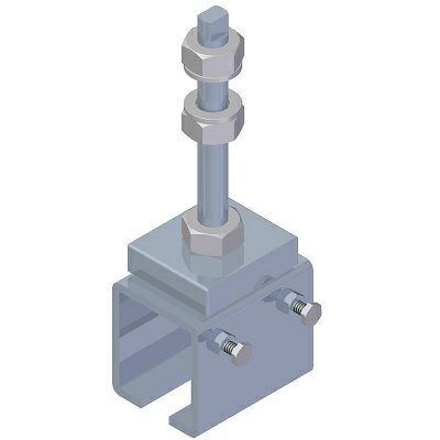 Schienenhalter für C-Profil 30x35 mm