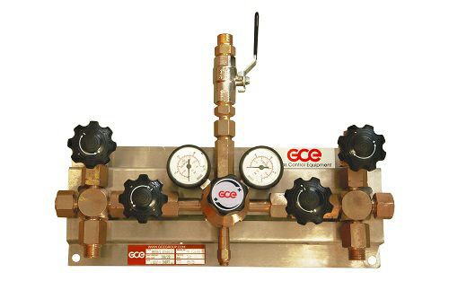 Druckregelstation MM70-2 für Sauerstoff/ Inert bis 300bar