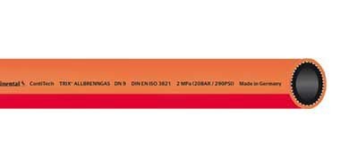 TRIX Allbrenngasschlauch 6x3,5 mm rot/ orange