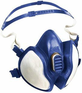 Halbmaske zum Schutz vor Gasen/Dämpfen. Schutzstufe FFABE1P3RD